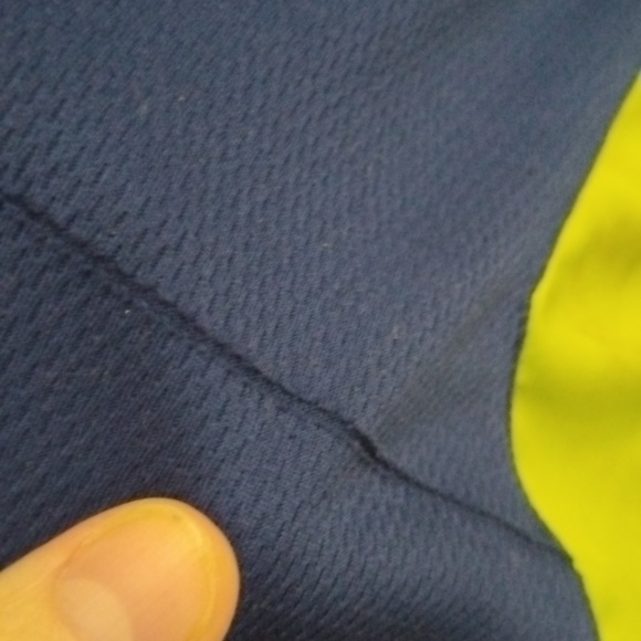 Adidas Basketball Shorts Youth Size 10/13 Blue and Lime Green - Picture 13 of 13